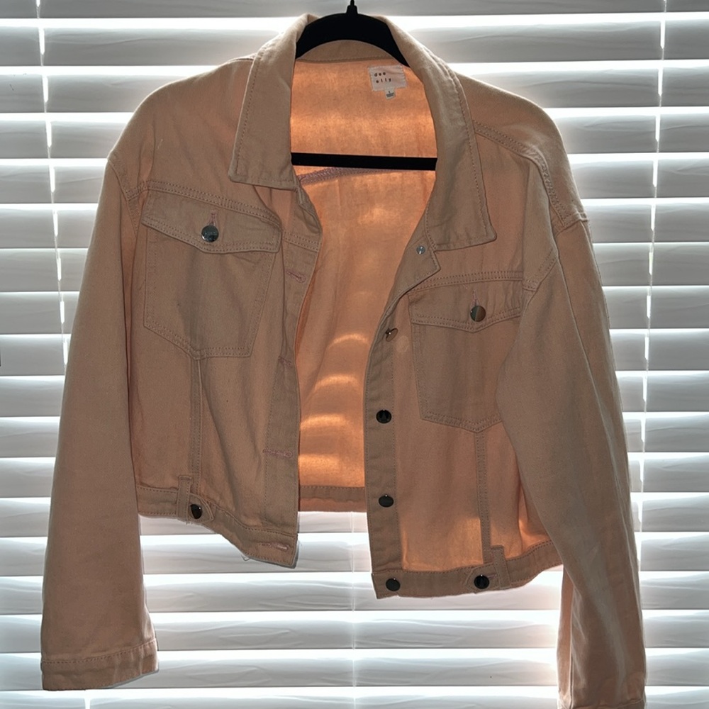 Pink Jean jacket